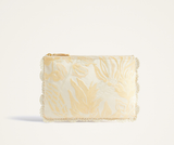 Hand pochette in Iris Jacquard by LaDoubleJ