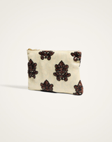 Pochette Herald Paillettes White by La DoubleJ
