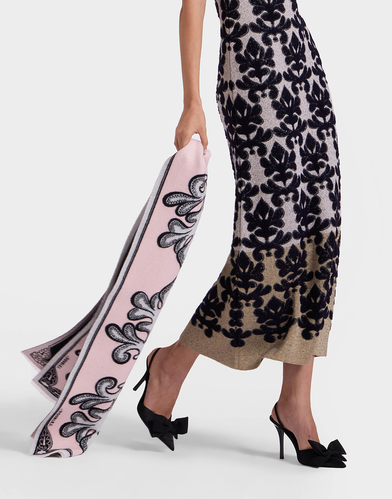 Herald Scarf Light Pink by La DoubleJ