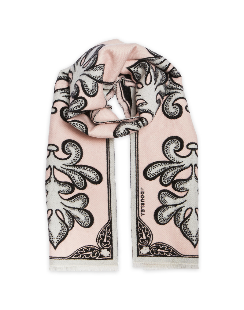 Herald Scarf Light Pink by La DoubleJ
