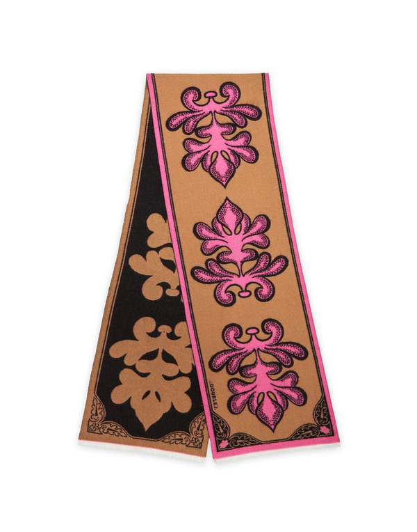 Herald Scarf Chocolate - Dark Pink by La DoubleJ