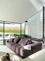 High/Modular Sofa - Indoor Gervasoni Samet Collection