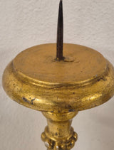 Wooden candelabra