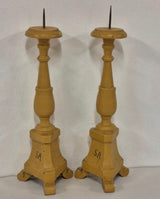 Wooden candelabra