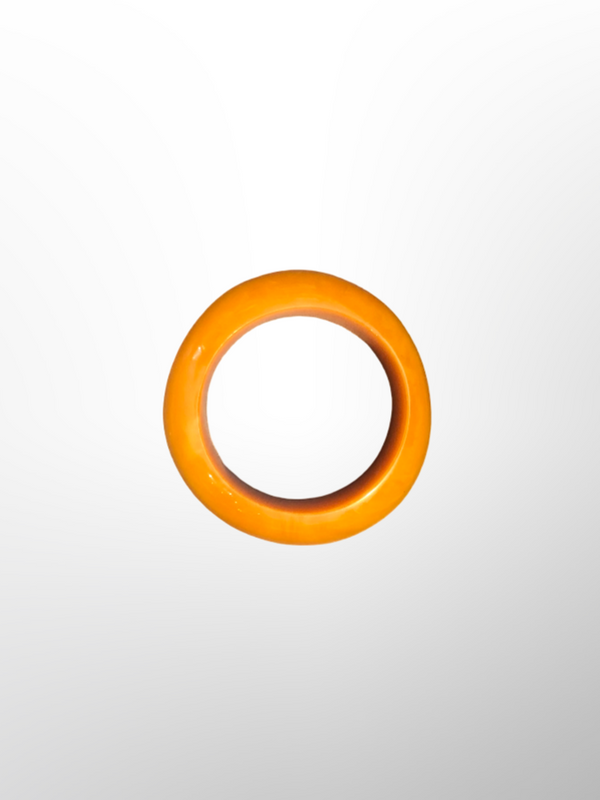 Bracelet - Vintage Orange Lucite