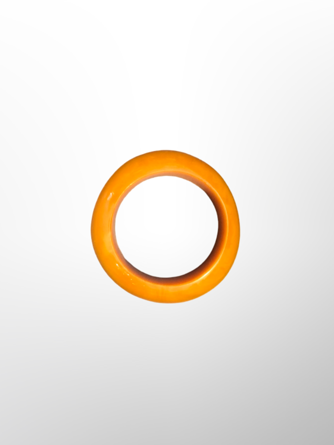 Bracelet - Vintage Orange Lucite