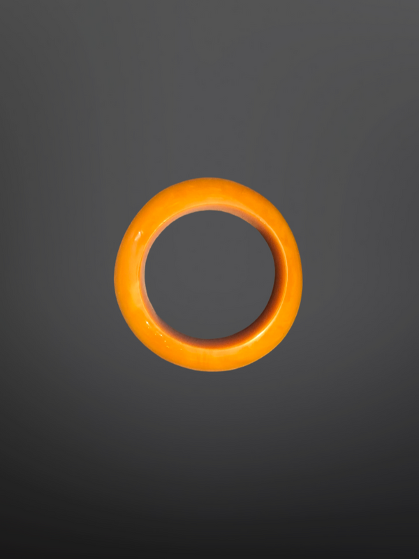 Bracelet - Vintage Orange Lucite