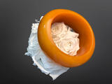 Bracelet - Vintage Orange Lucite