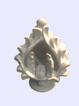 Crib - Pine Cone in Ceramic