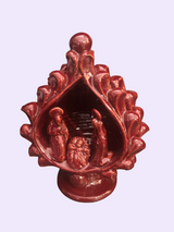 Crib - Pine Cone in Ceramic