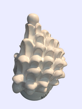 Crib - Pine Cone in Ceramic