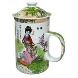 Tea Infuser Mug in Porcelain