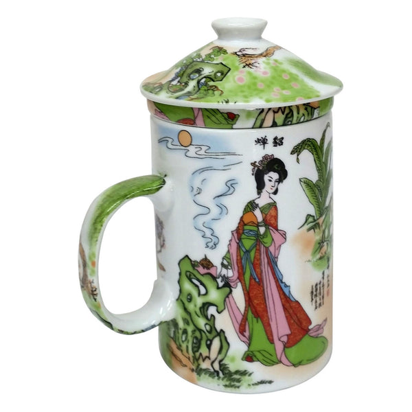 Tea Infuser Mug in Porcelain