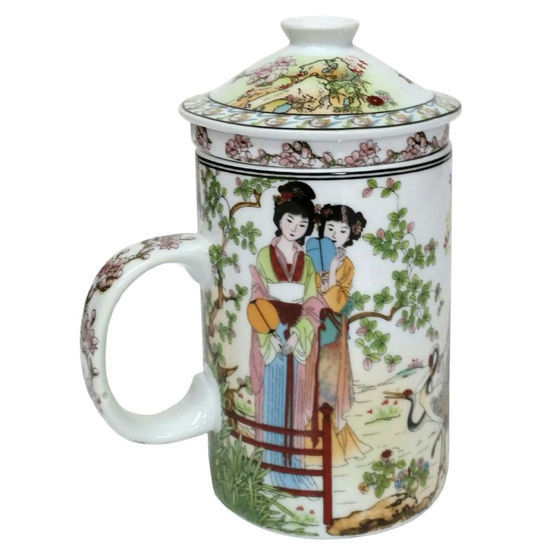 Tea Infuser Mug in Porcelain