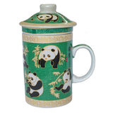 Tea Infuser Mug in Porcelain - Panda
