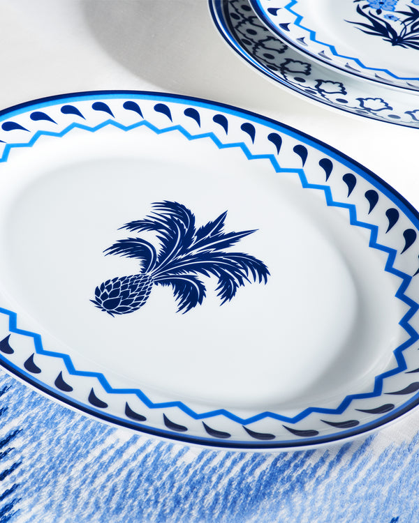 Jaipur Oval Platter By Aquazzura