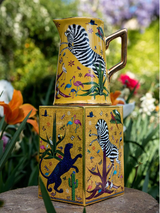 Jug in Ceramic, Yellow Small - Ortigia