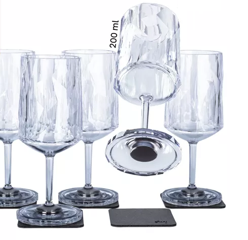 Outdoor Wine Glasses (set of 6) 0.2L