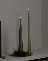 Cone Candle - Pine Colour