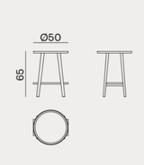 Side Table 45 - Indoor Gervasoni LC Collection