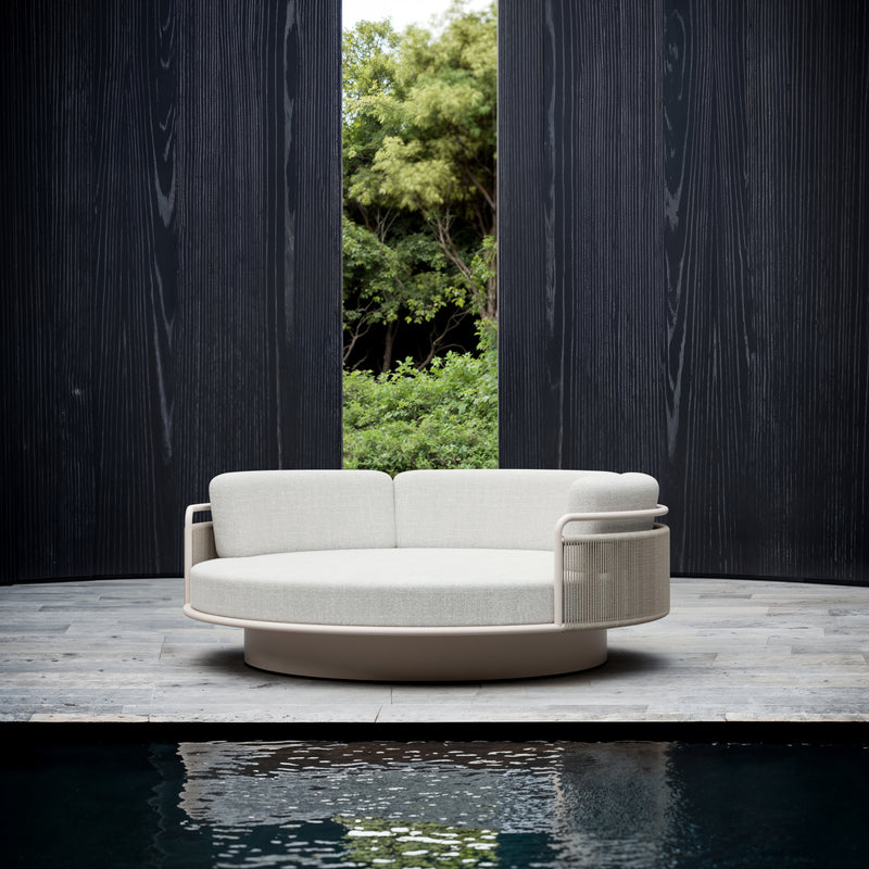 Sunbed - Round - Link-Bisque Collection