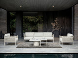 Coffee Table with Cylindrical Base - Link-Bisque Collection