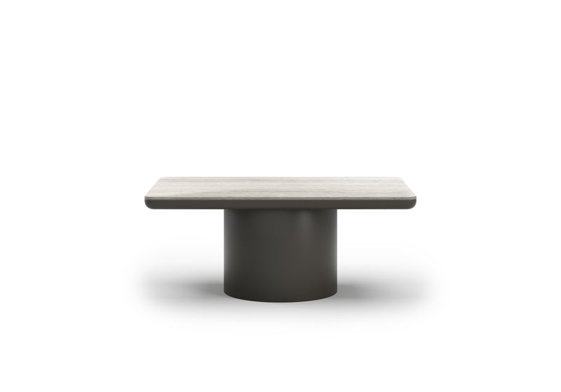 Coffee Table with Cylindrical Base - Link-Terra Collection