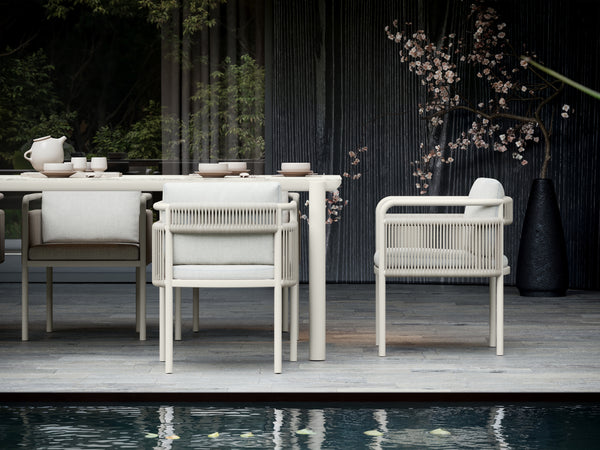 Dining Table for 8 - Link-Bisque Collection