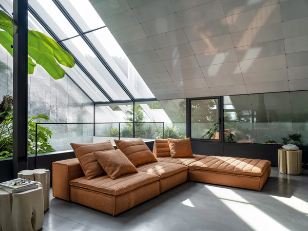 Low/Modular Sofa - Indoor Gervasoni Samet Collection