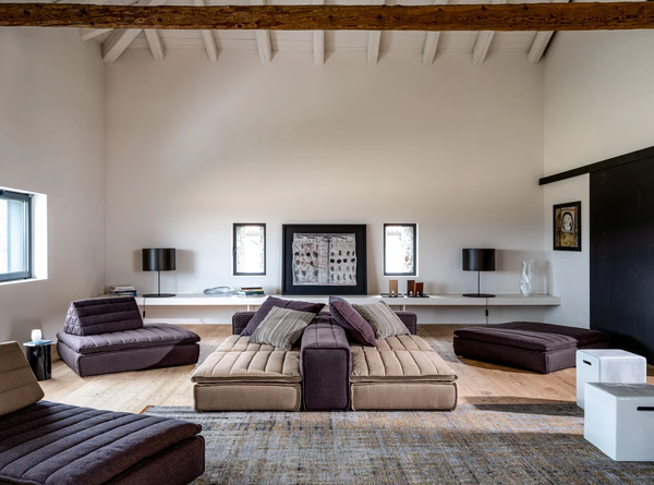 Low/Modular Sofa - Indoor Gervasoni Samet Collection
