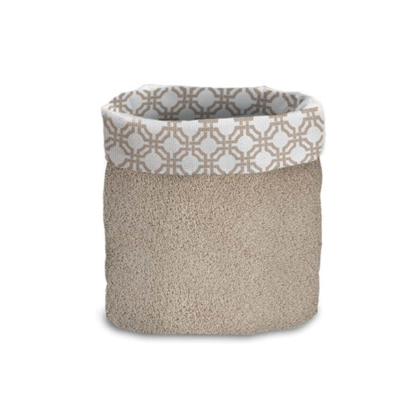 Mami Collection; Small Face Cloth Holder - taupe