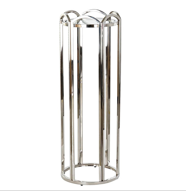 Auxiliary Table - Chrome & Glass (Tall)