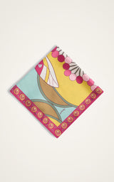 Mini Foulard - Florette Fuchsia by La DoubleJ