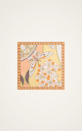 Mini Foulard - Florette Pale Pink-Yellow by La DoubleJ