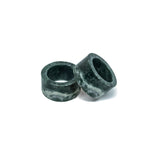 SET OF 2 MARBLE RINGS - Green