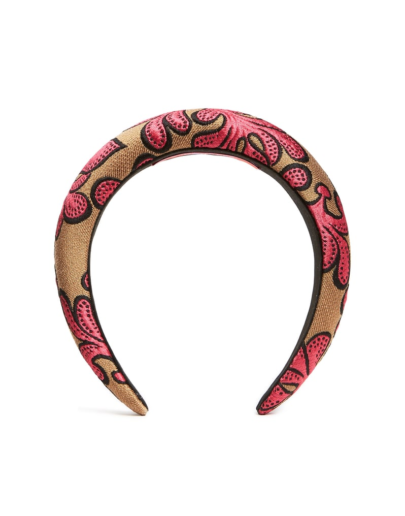 Headband Medici Herald Fuchsia in Jacquard by La DoubleJ