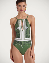 Mirage Green Fonda Swimsuit by La DoubleJ