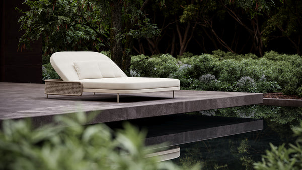 Sunbed, double - Miura-Bisque Collection