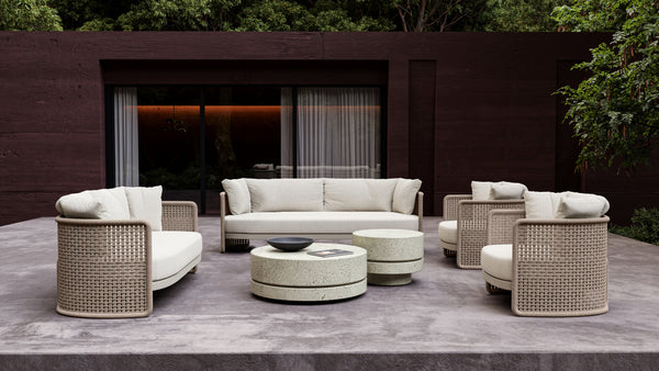 2 Seater Sofa - Miura-Bisque Collection