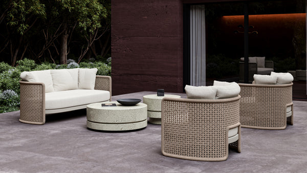 2 Seater Sofa - Miura-Bisque Collection