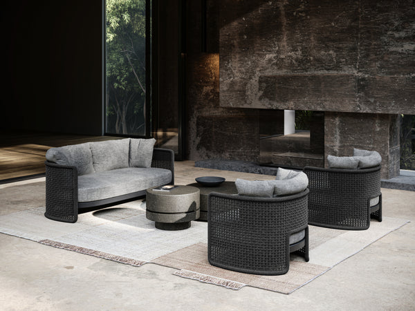 2 Seater Sofa - Miura - Nightfall Collection