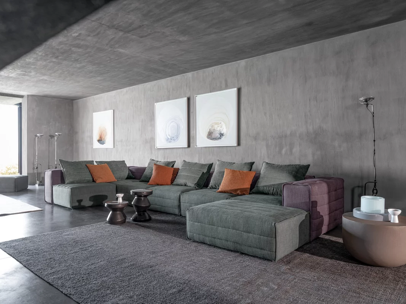 Modular Sofa - Indoor Gervasoni Samet Collection