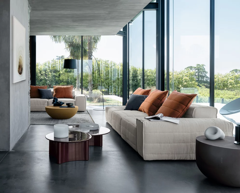 Modular Sofa - Indoor Gervasoni Samet Collection