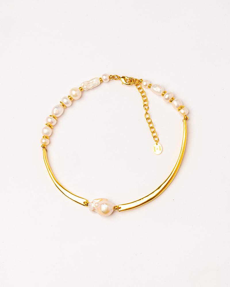 Choker with Freshwater Pearls