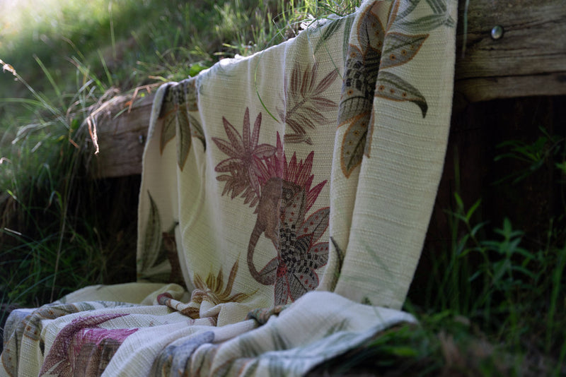 Plaid/Throw - Cotton, Munai