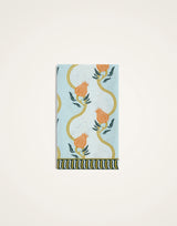 Large Napkins Set Of 2 - Melograno Placée Light Blue