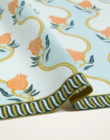 Large Napkins Set Of 2 - Melograno Placée Light Blue