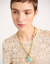 Necklace - Portal, Amazonite by La DoubleJ