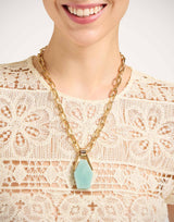 Necklace - Portal, Amazonite by La DoubleJ