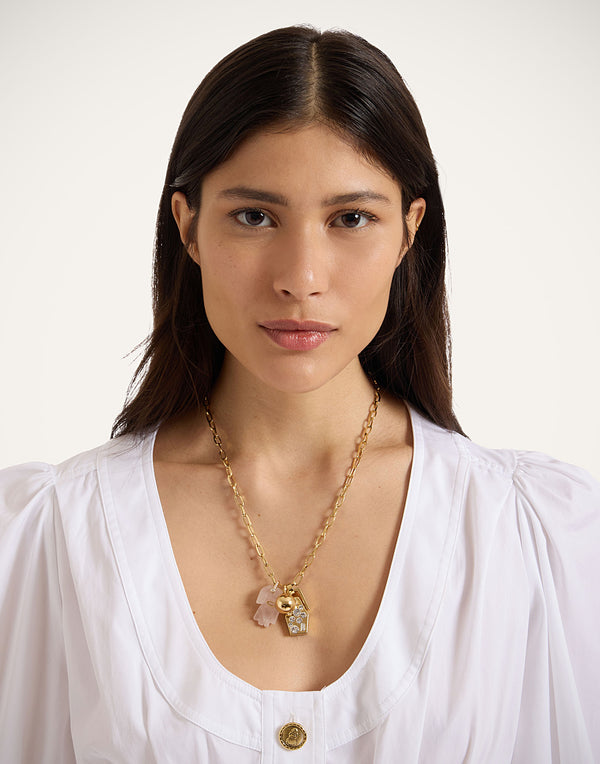 Necklace - Angel Charmed by LaDoubleJ